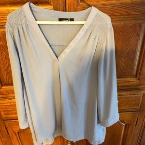 Blue flowing blouse women’s extra-large